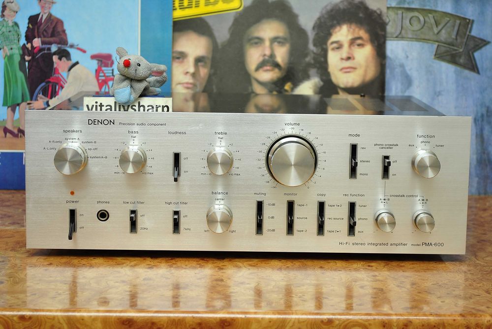 HI-END усилитель DENON PMA-600 (598) двойное моно 60/80вт