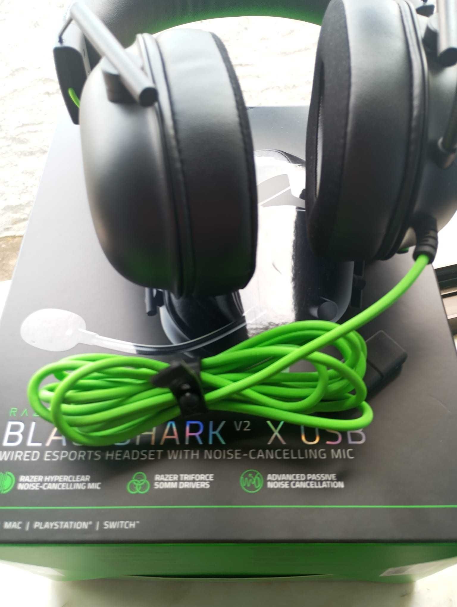 Razer BlackShark V2 X USB - Preto