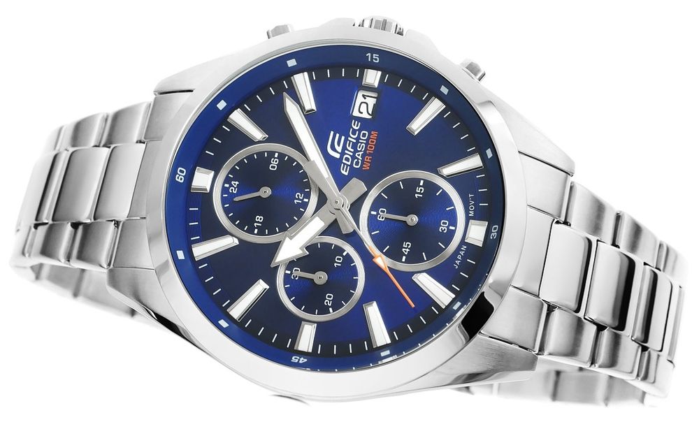 zegarek męski casio edifice efv-560d-2avuef 10 bar + box
