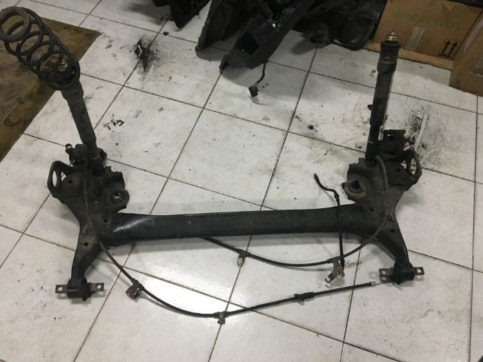 charriot eixo traseiro tras smart forfour