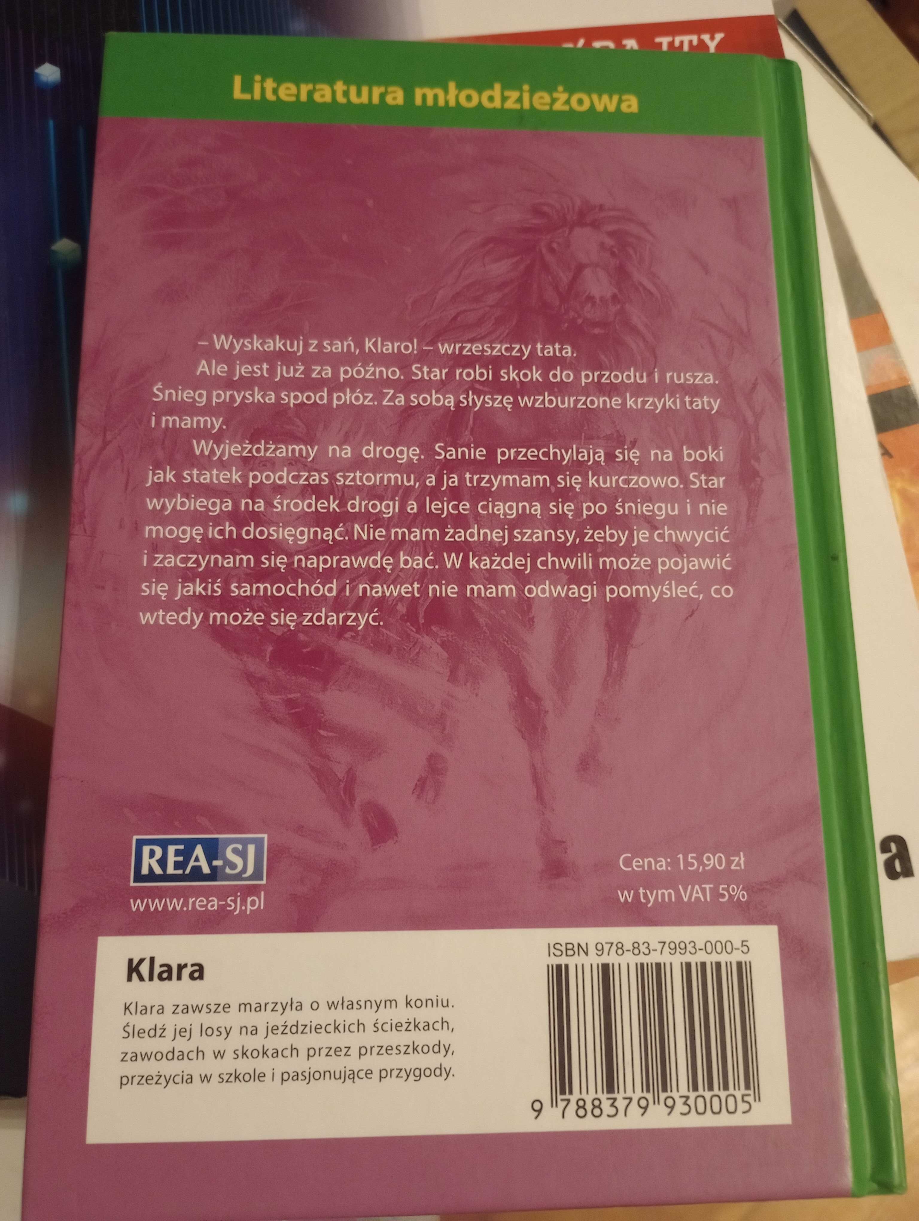 ,,Wybór Klary" Pia Hagmar - książka dla dziewczynek z serii ,,Klara"