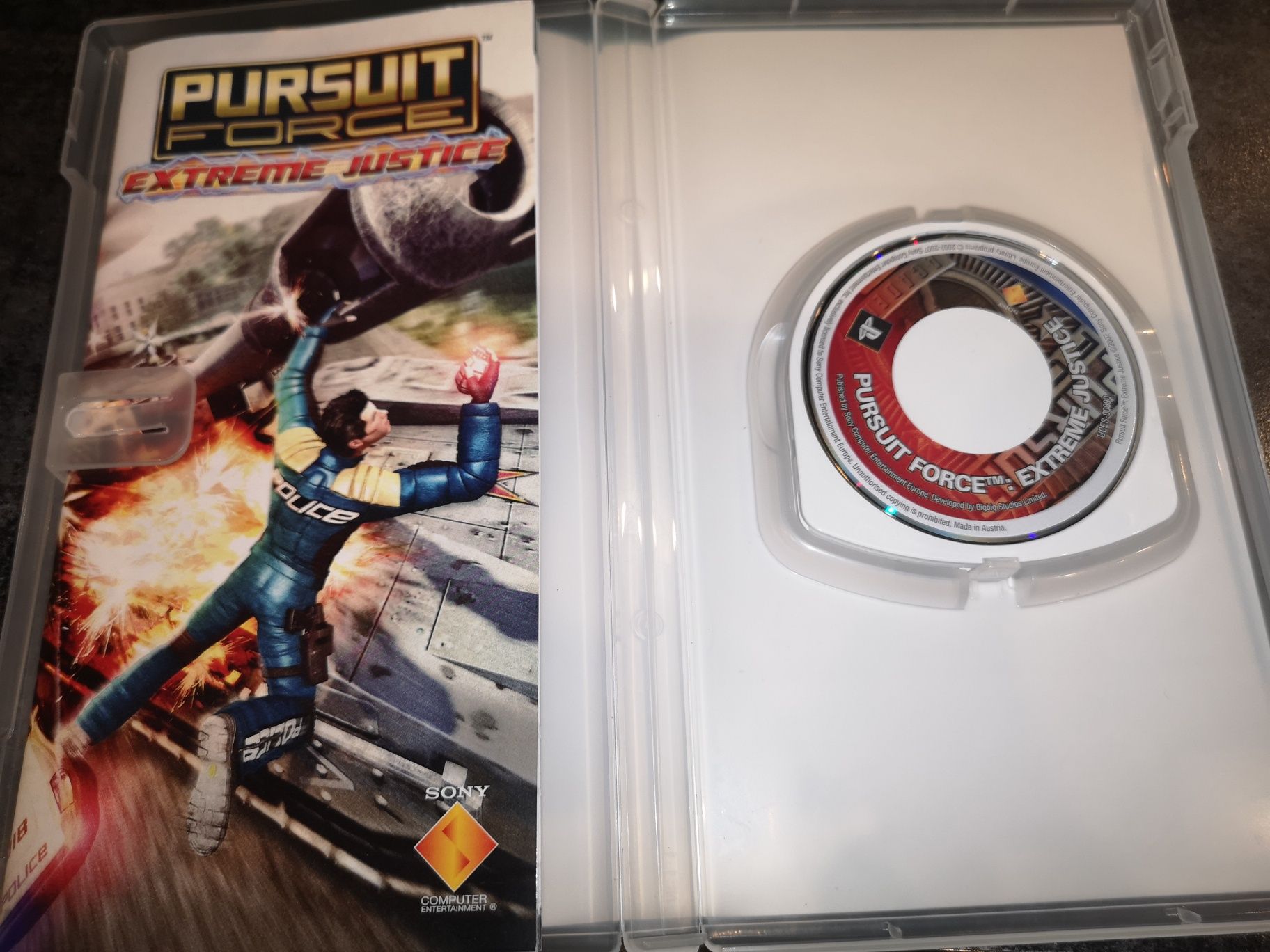 Pursuit Force Extreme Justice PSP gra (jak nowa) kioskzgrami