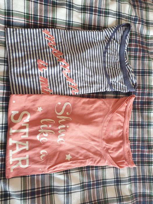 Lote 2 t-shirts grávida 
Tamanho S