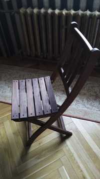 Ikea Bollo krzesło składane ogrodowe drewno akacjowe