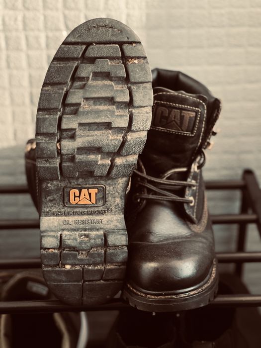 Botas Caterpillar Preto pele