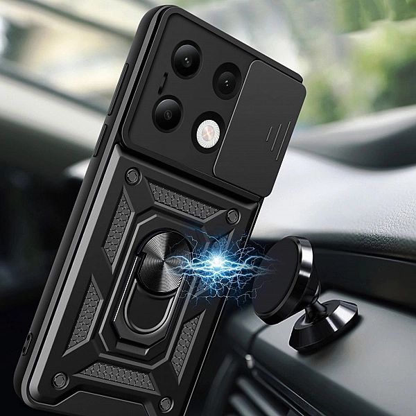 Tech-Protect Camshield Pro Xiaomi Redmi Note 13/4G / Lte Black