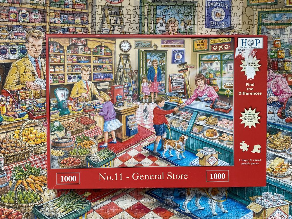 KOMPLETNE puzzle HOP „General Store” nr 11