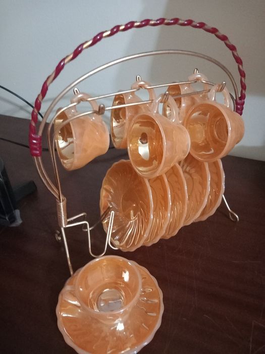 Serviço de chá antigo