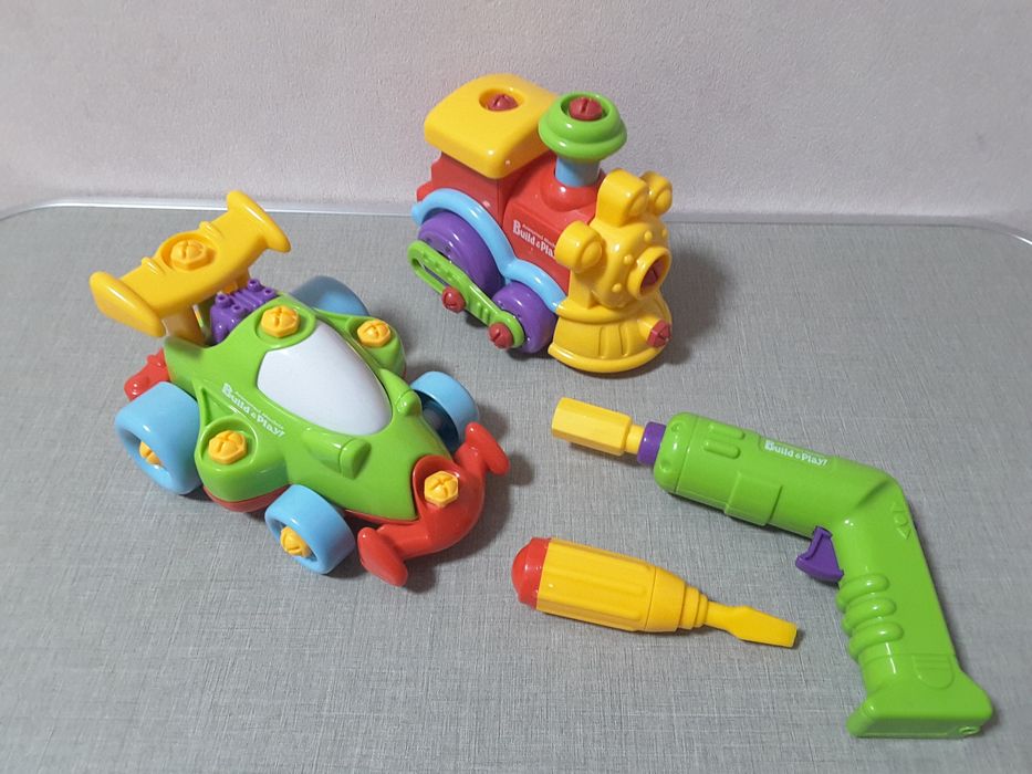 Конструктор Keenway K11861 Машинка и паровозик