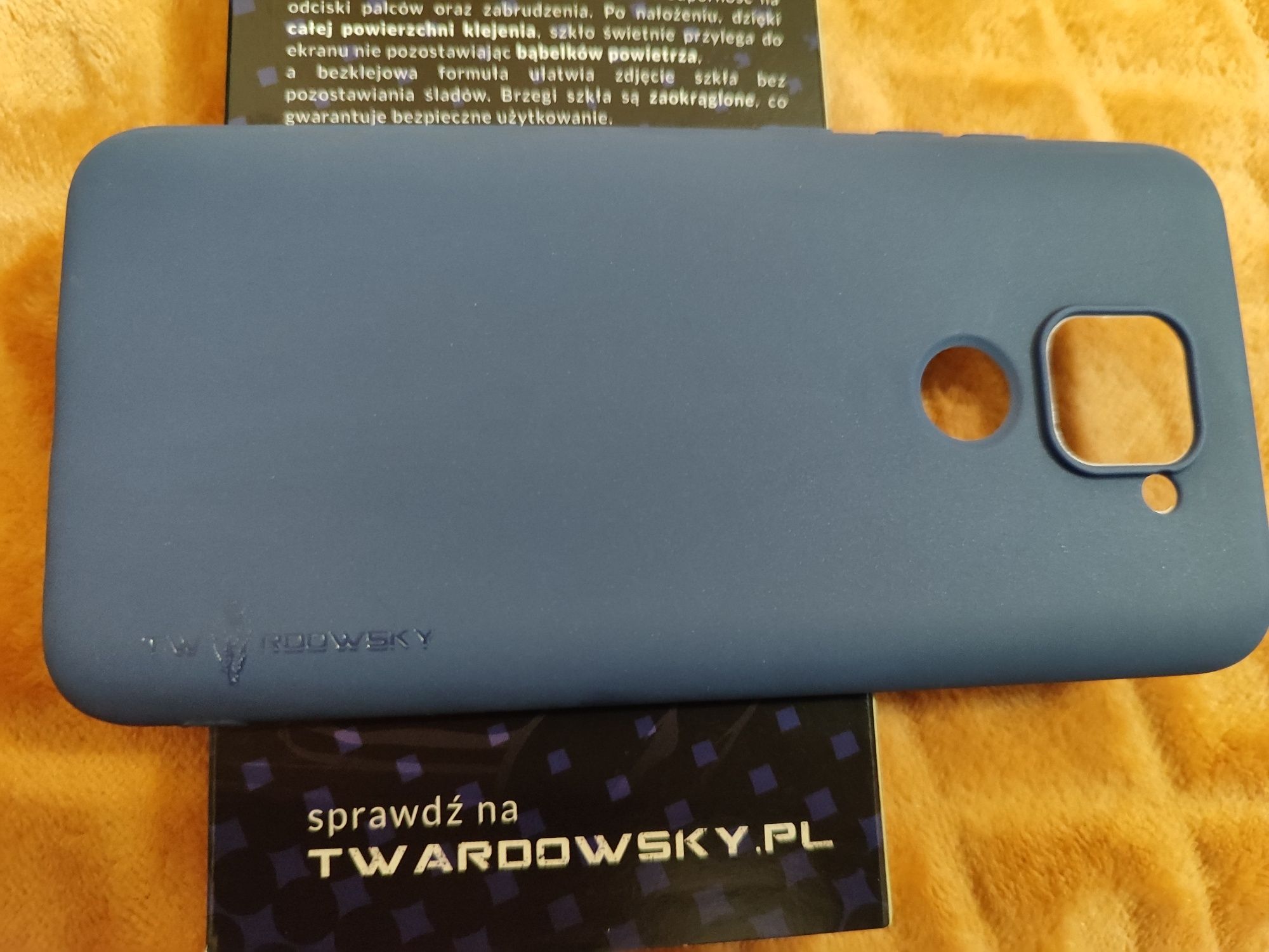 Nowe etui Twardowsky do Xiaomi redmi note 9 + szkło 9H