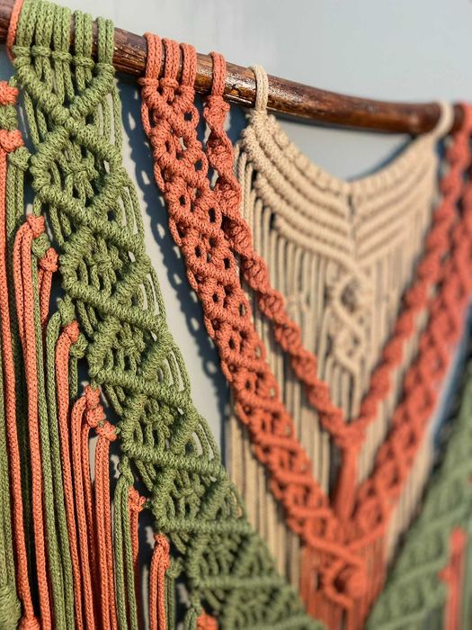 Макраме  Панно, яке створене, щоб бути центром уваги