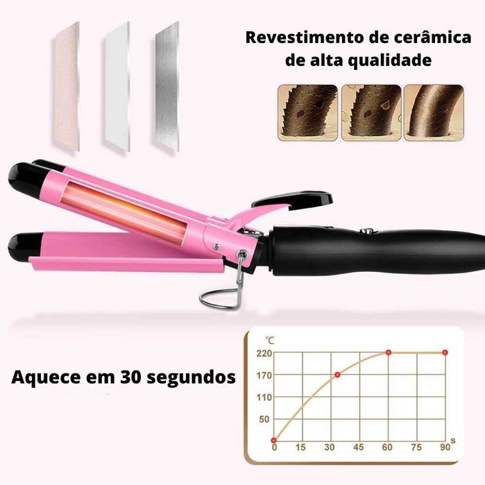 Modelador de cabelo profissional  20 até 32mm