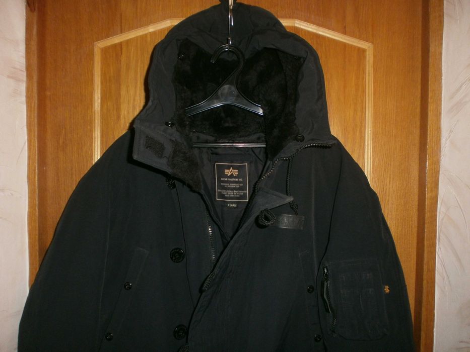 Куртка парка аляска Alpha Industries N-3B, р. XL, наш 54-56. ПОГ-69 см
