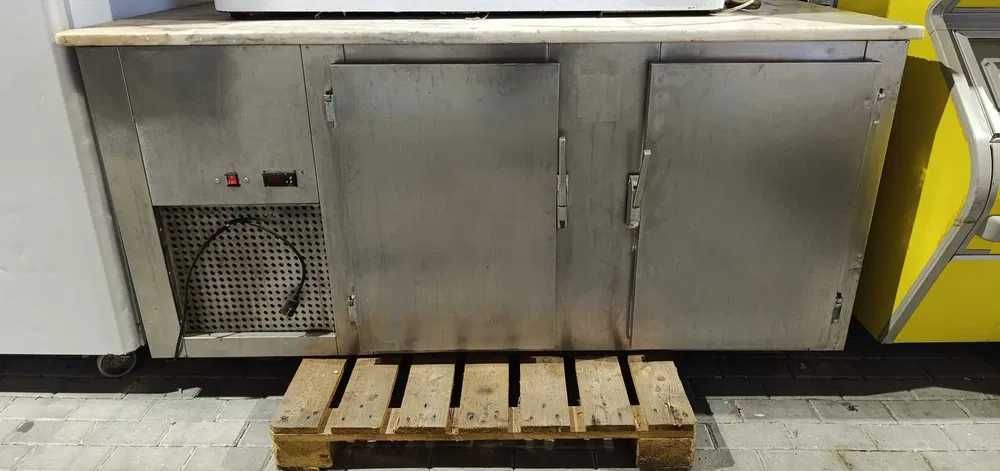 Bancada Refrigerada P/ Tabuleiros C/ Pedra - RECONDICIONADA