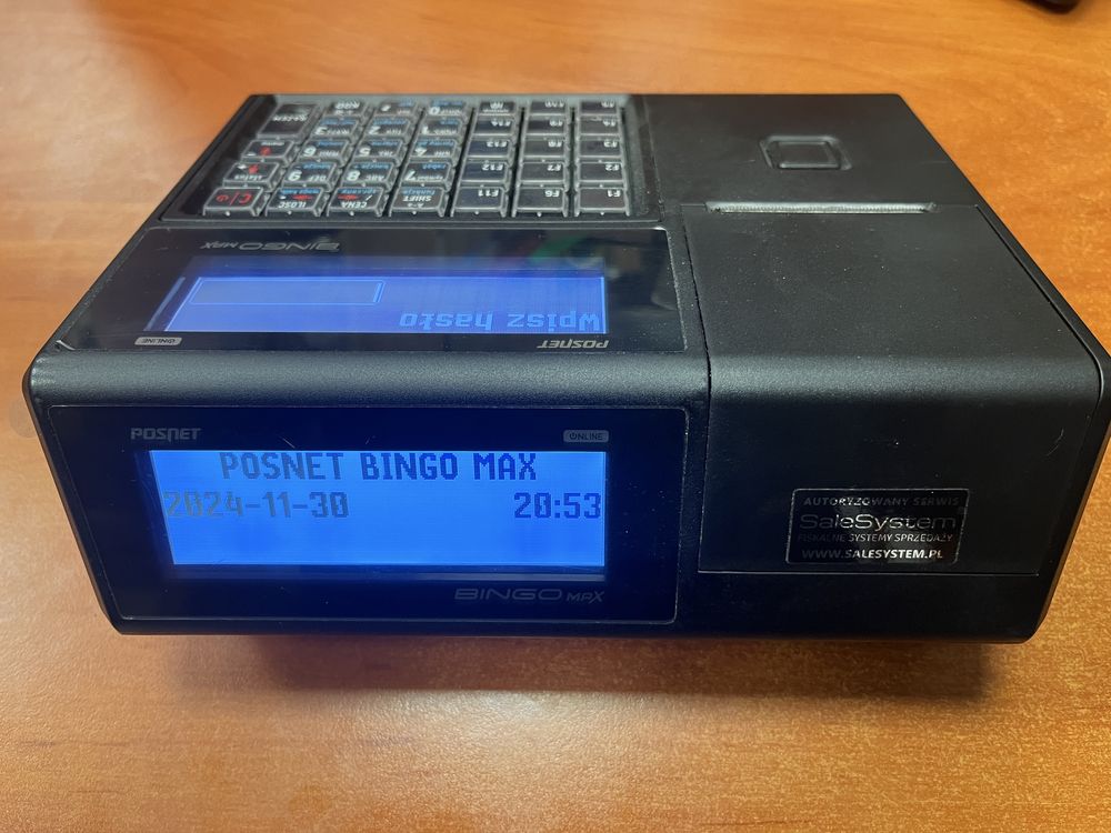Posnet Bingo Max Kasa Fiskalna