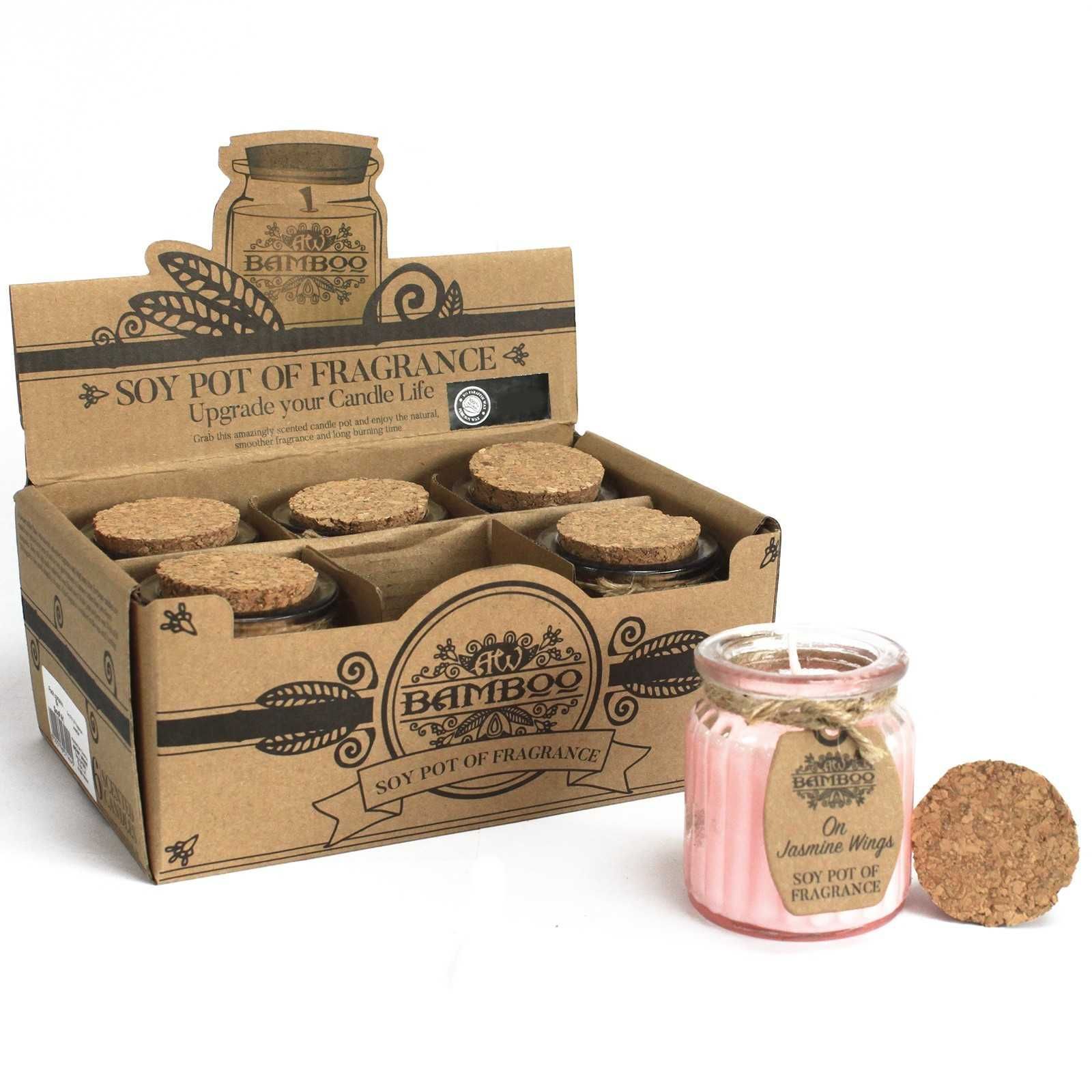Pote de Vela de Cera de Soja