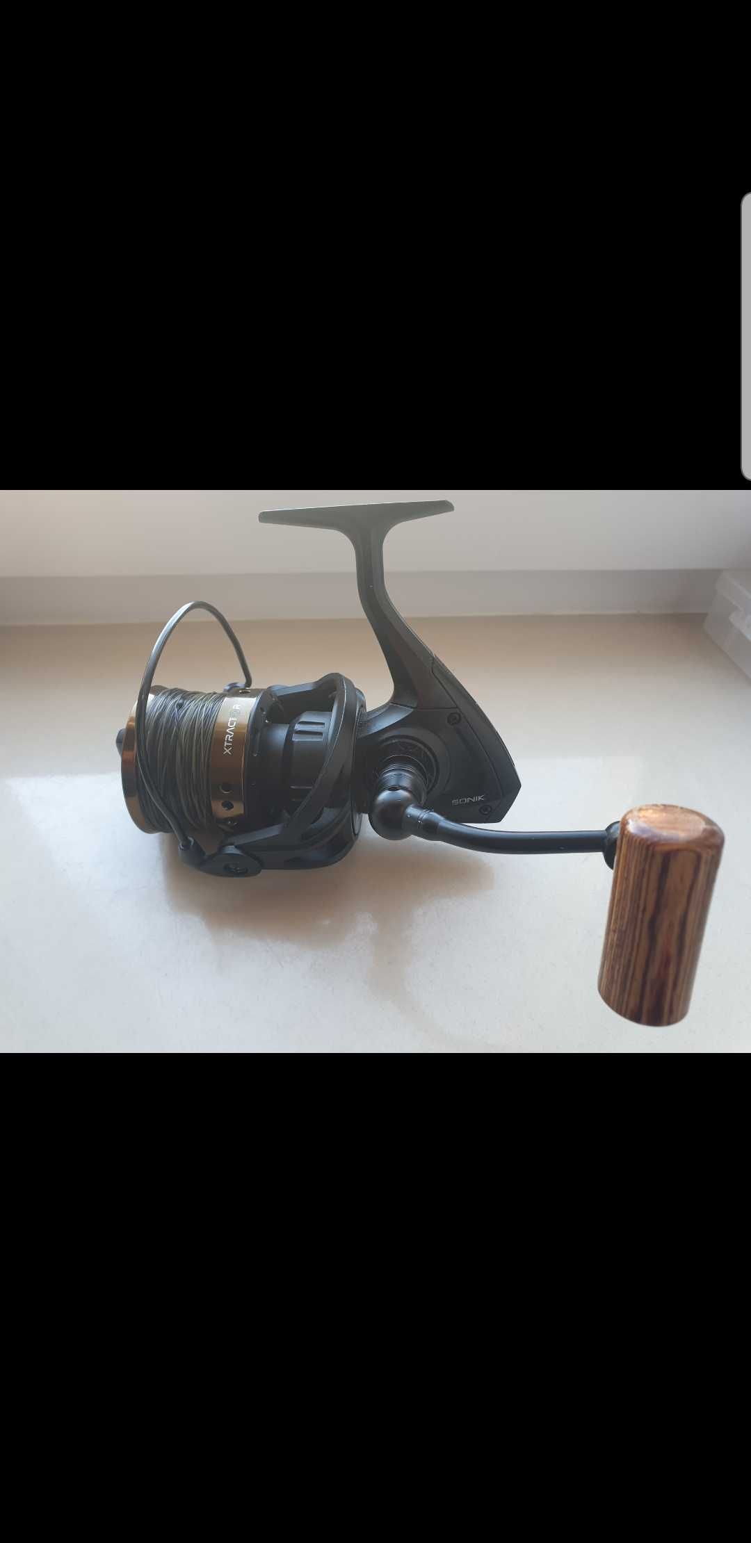 Shimano Super Aero 4000M, Sonik Xtractor 5000 (dwa kołowrotki)