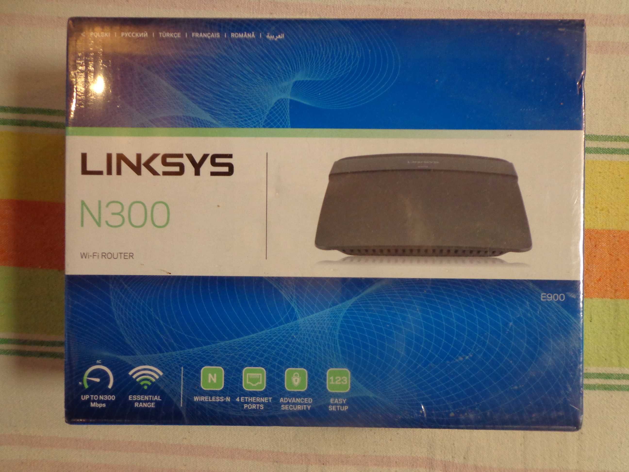 router Linksys N300 - nowy