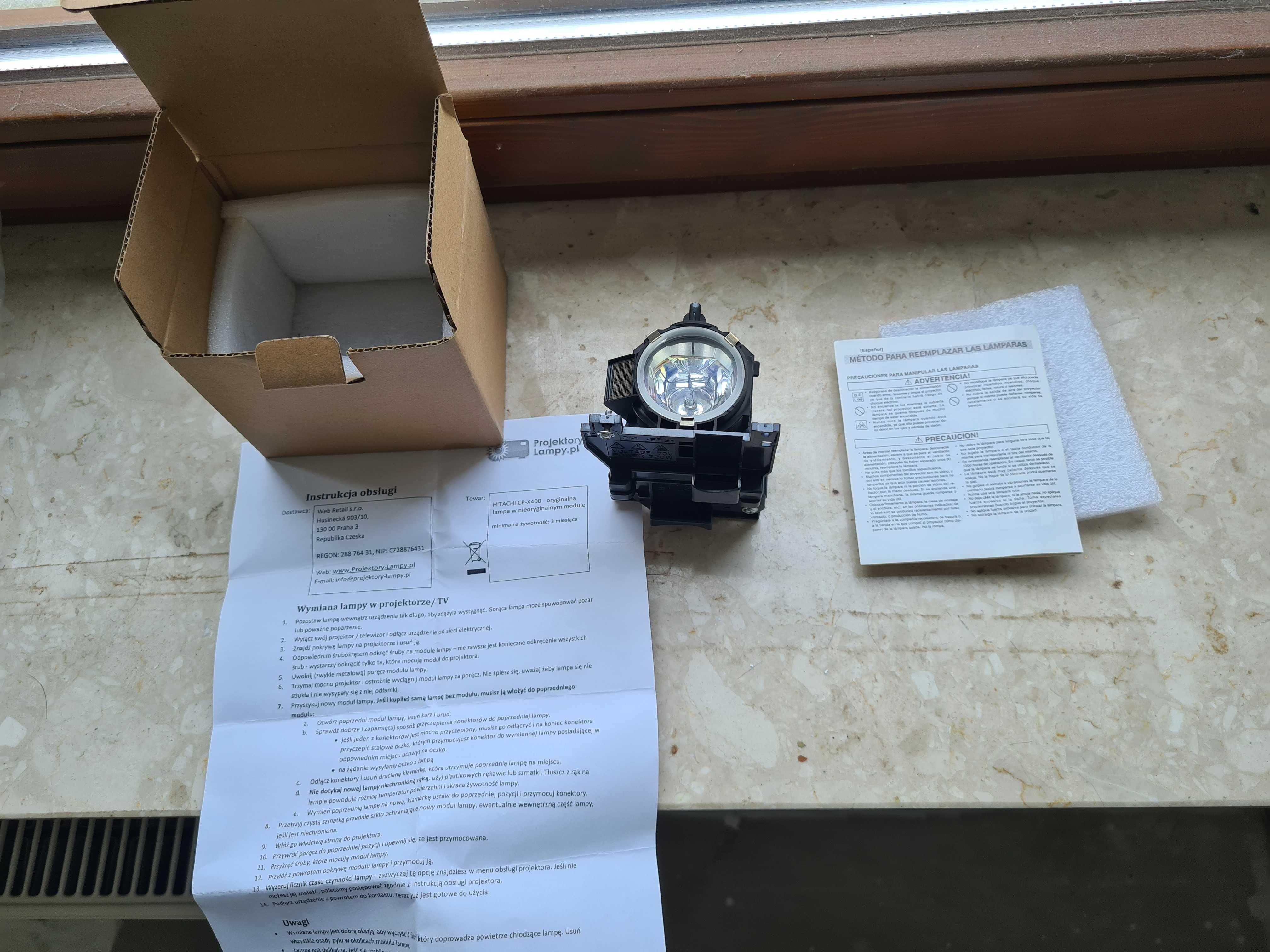 Lampa do projektrora HITACHI CP-X400 DT00841 / CPX400/X200LAMP