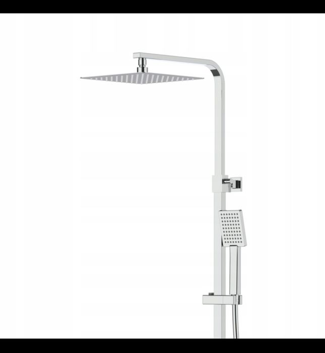 Kolumna prysznicowa z baterią termostatyczną ANGO Corsan CMN018 chrom