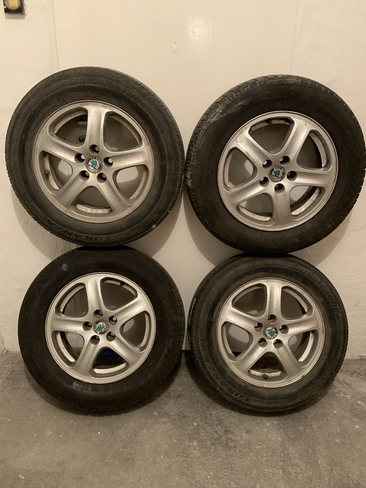 Alufelgi Skoda 5x112 15 cali