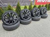 Koła Felgi Rial Lugano 18" 5x100 opony letnie Nakang.  Vw Audi Skoda