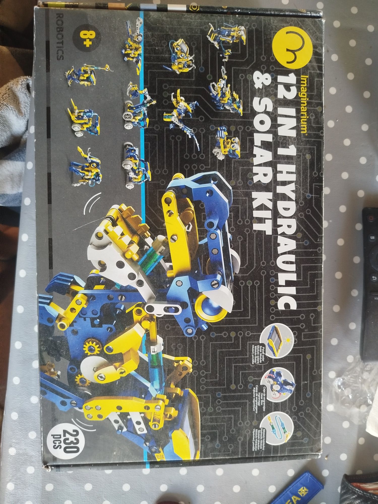 Kit de Construção Hidráulica e Solar 12 em 1 da Imaginarium