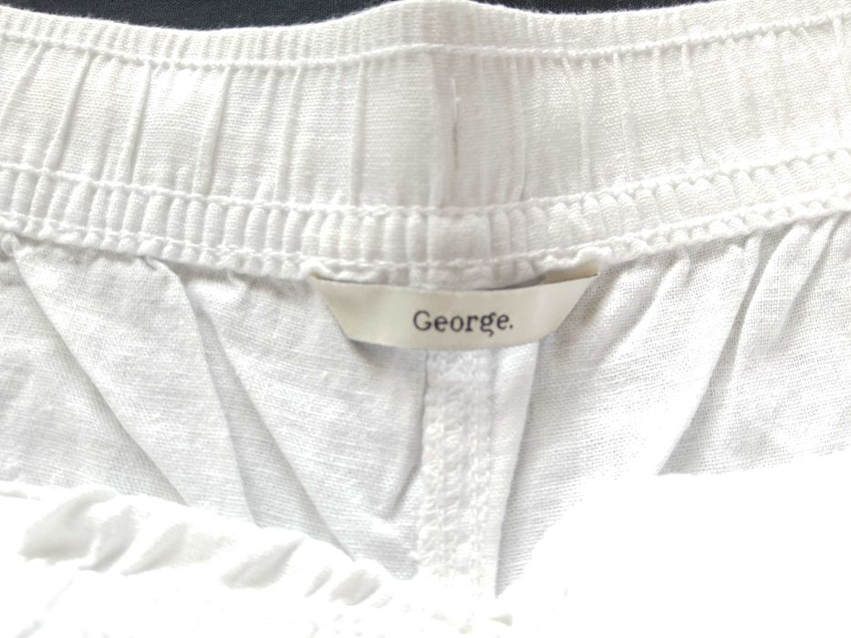 Spodnie damskie lniane