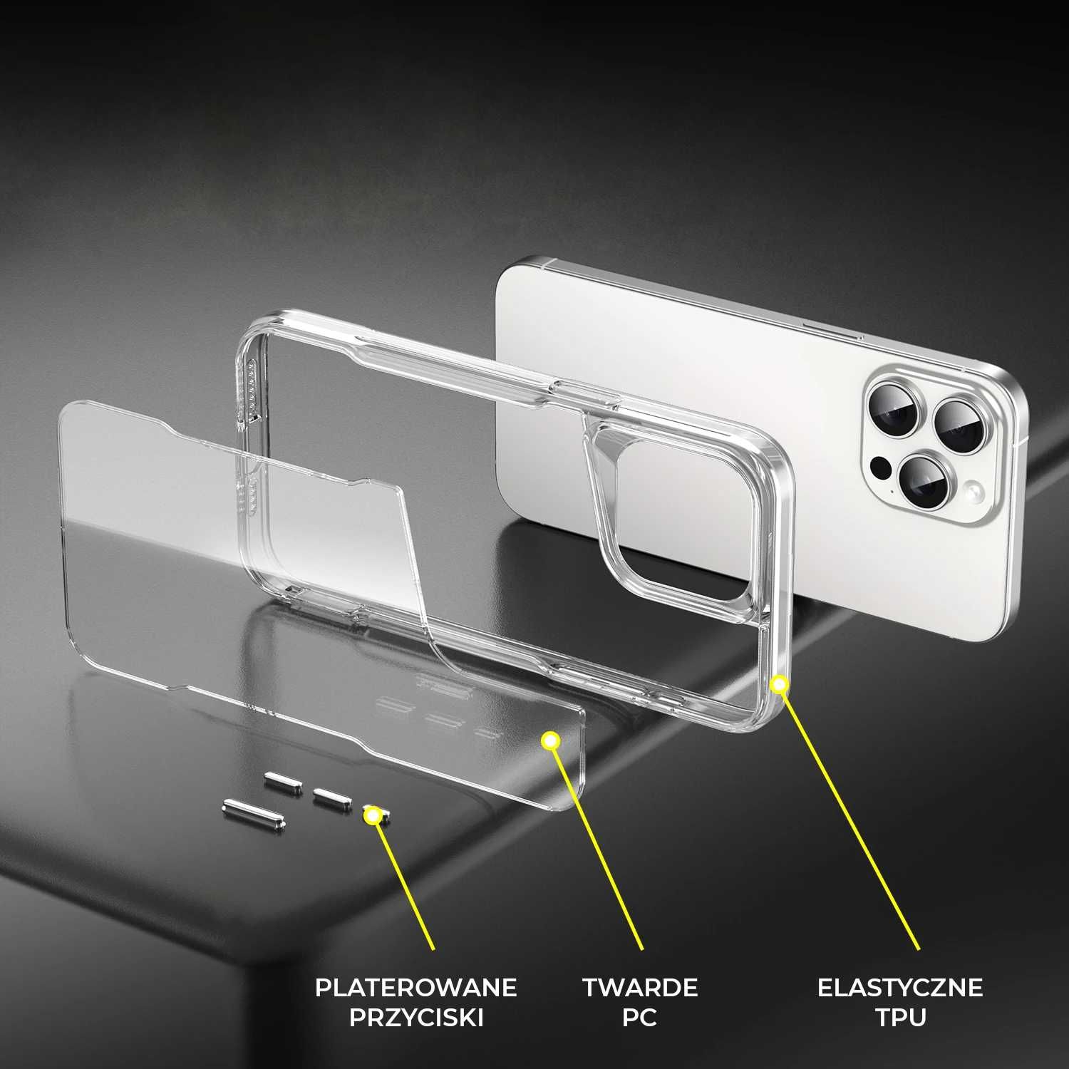 Etui LIQ CLEAR do iPhone 15 Plus