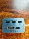 Leitor de cartões + USB Hub