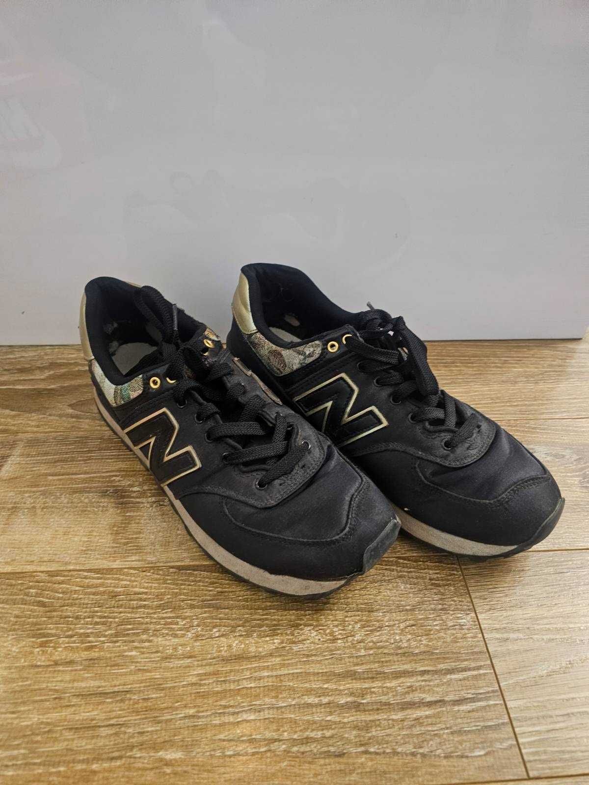 114. Klasyczne New Balance WL574SNC czarne sneakersy rozm 41