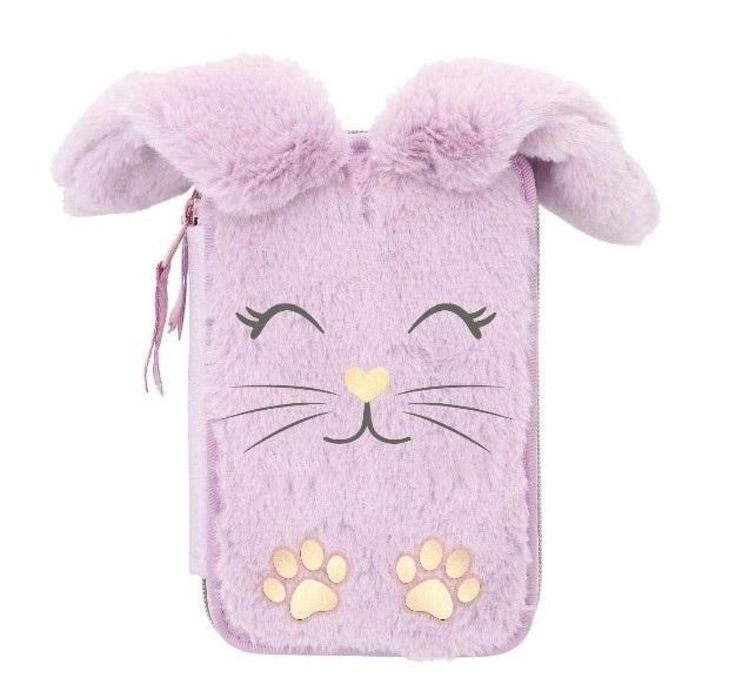 Piórnik poj z wyp Astrabag Fluffy Bunny AC11 ASTRA ASTRA papiernicze