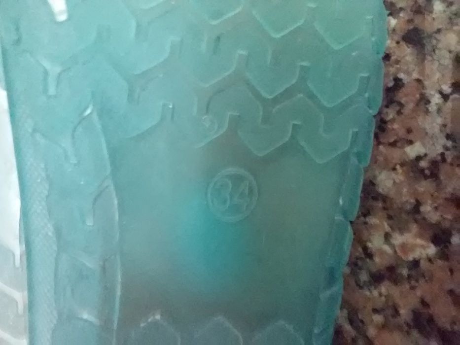 Sapatilha sapato água borracha desportos náuticos T-34 azuis