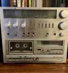 Toshiba wieża wifi stereo na kasety magnetofonowe radio vintage