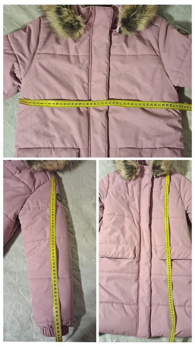 Зимова куртка Lenne_134_світловідбивний малюнок