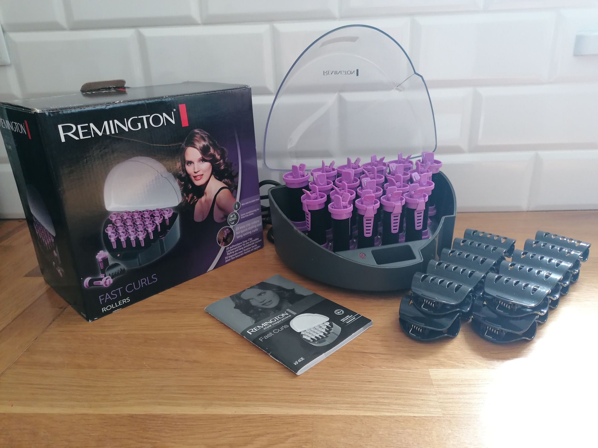 Remington Fast Curls Rollers KF40E Termoloki