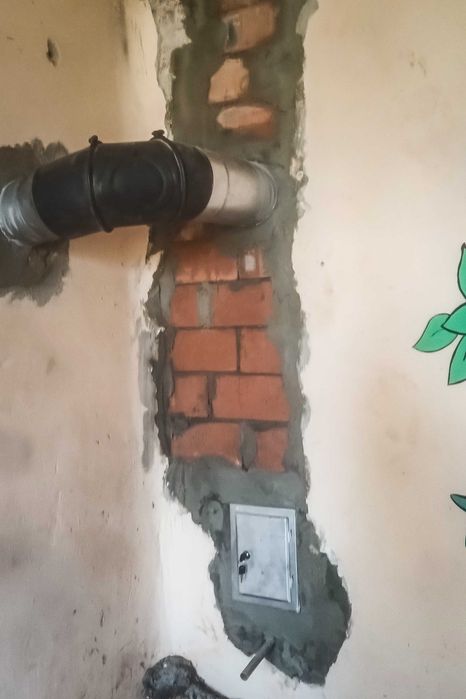 Montaż wkładów kominowych Frezowanie rozwiercanie komina uszczelnianie