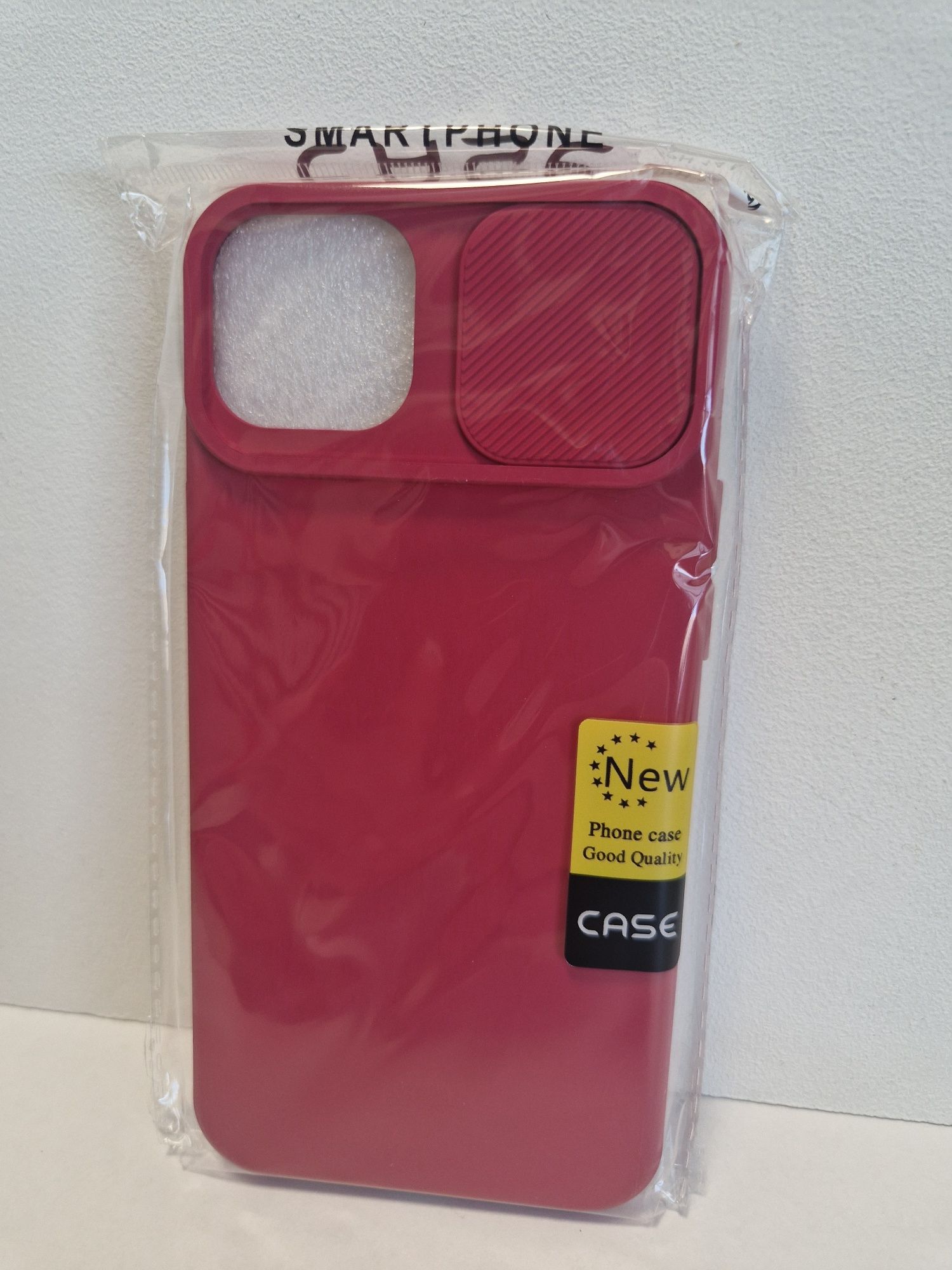 Camshield Soft do Iphone 14 Plus Wiśnia