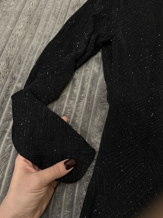 Черное вечернее платье