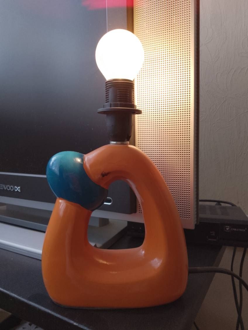 Lampka nocna z czasów PRL