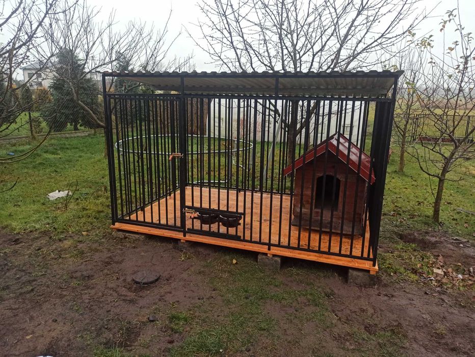 Klatki i kojce dla psów np.3x3m