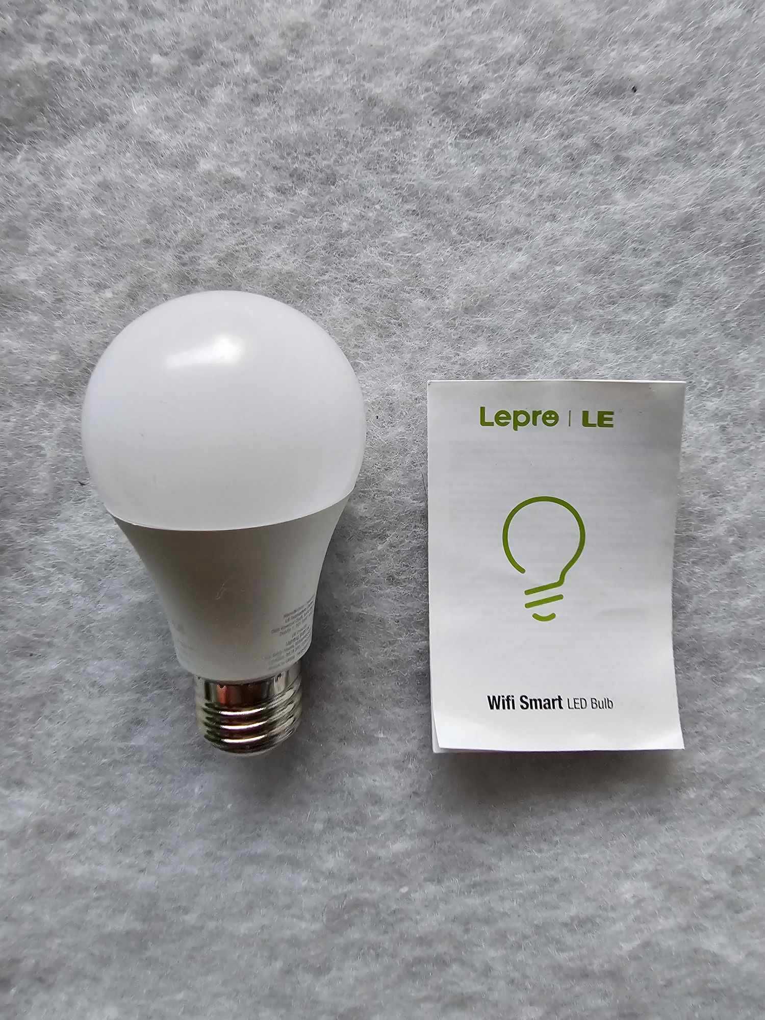 Lepro żarówka inteligentna led bulb, WiFi Smart RGB A60, E27, 9W 806lm