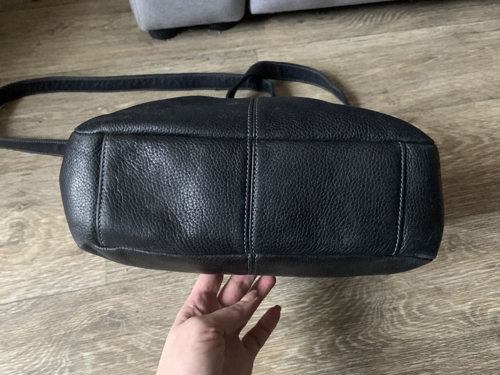 Кожаная сумка Marks&Spencer шкіряна сумка жіноча
