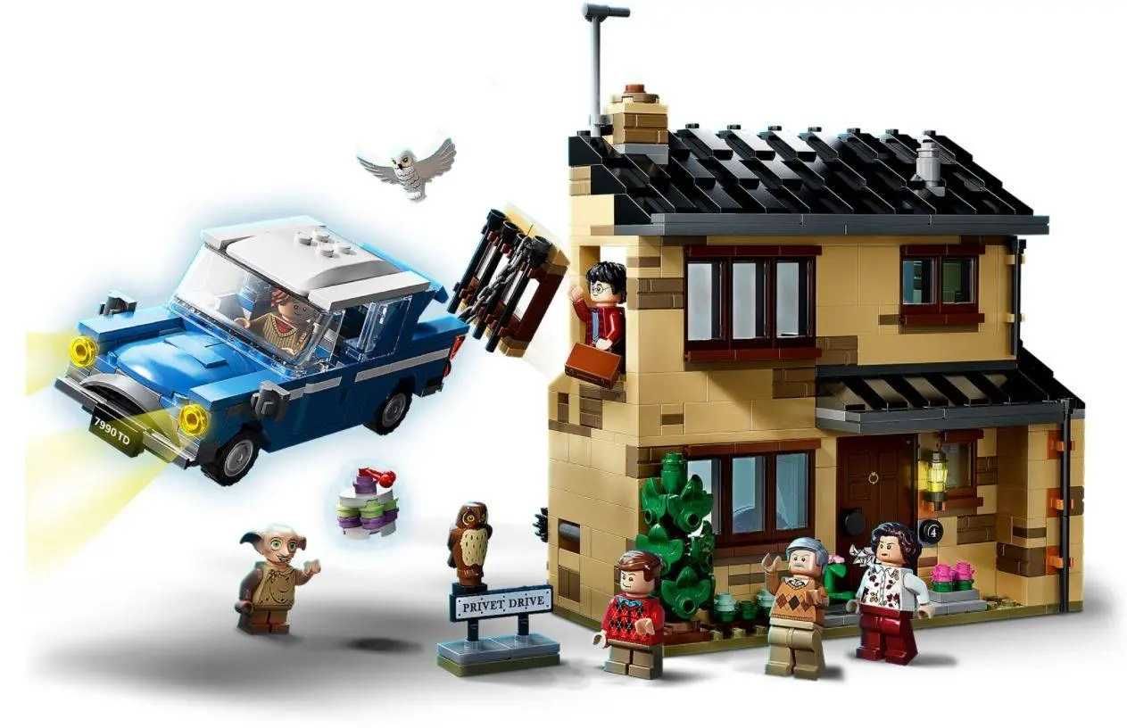 Nowe Klocki 797EL - Harry Potter PRIVET DRIVE 4 komp. z LEGO 75968