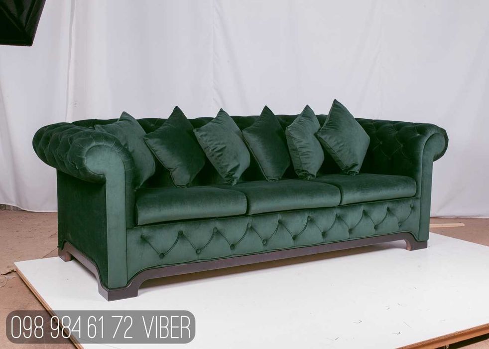 КЛАССИКА. Прямой диван с удобной посадкой. ЧЕСТЕР. В гостиную. Кабинет