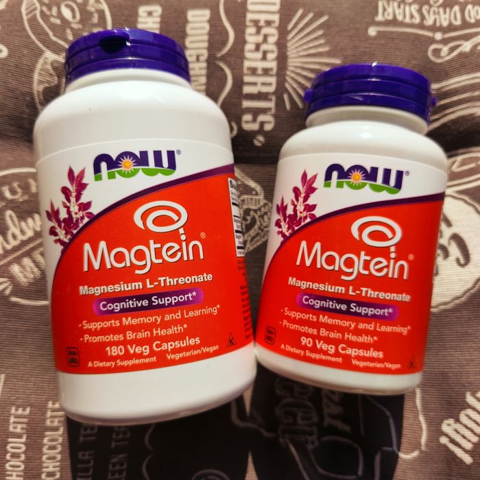 Now Foods Magtein L треонат магнію магний треонат магтеин магтеін