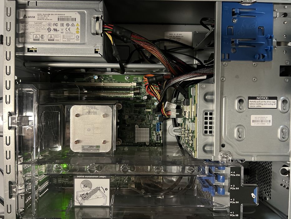 Сервер HP ProLiant ML30 Gen9 Xeon E3-1220 v6