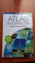 Atlas geograficzny - Polska, kontynenty, świat