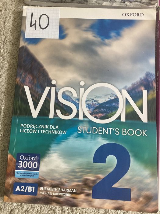 Vision 2 podręcznik i ćwiczenie A2/B1