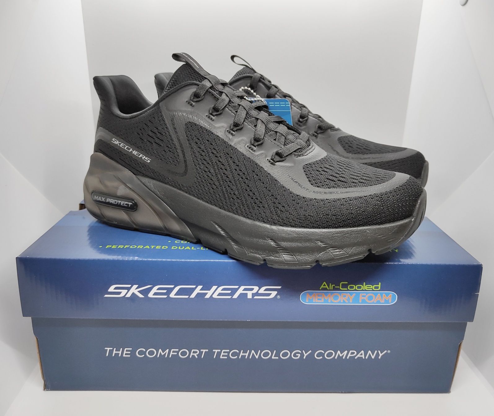 Кроссовки 27 28 28,5 29см Skechers Max Protect оригинал